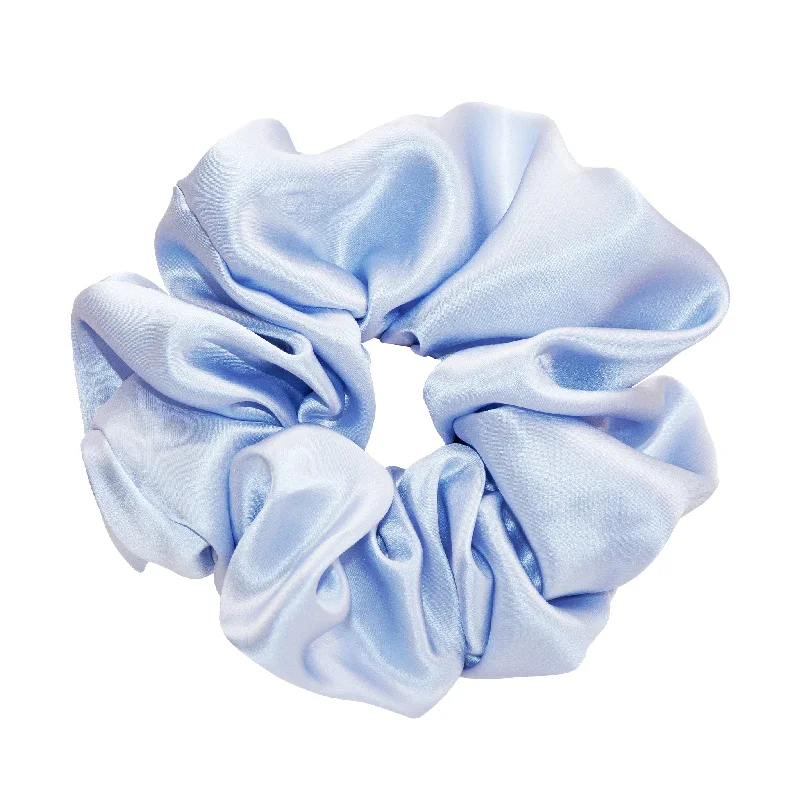 wedding combs for sleek hairstyles-Big Effing Scrunchie in Periwinkle