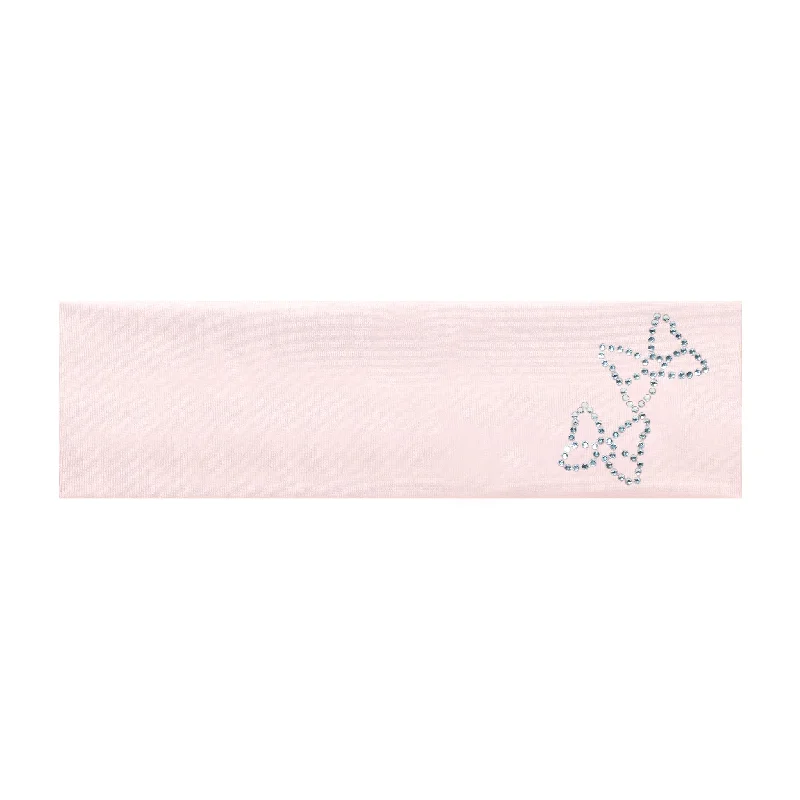 rose gold hair accessories for women-Butterfly Headband in Peach Fuzz