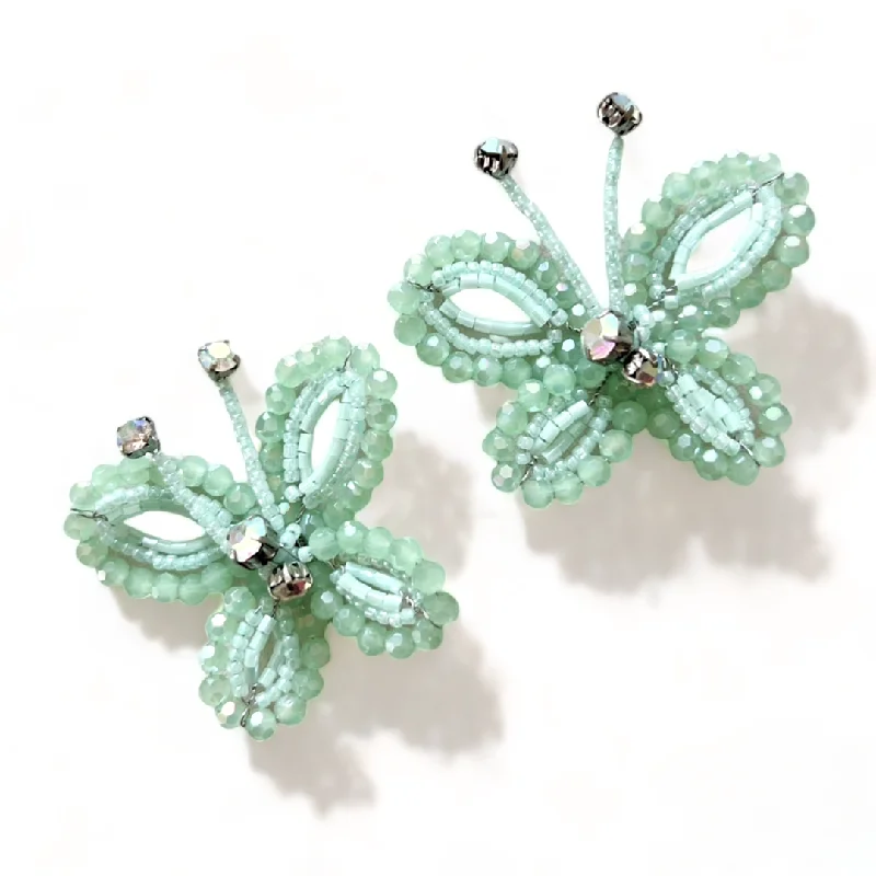 classy hairpins for updos-The Meadows & Dreams Butterfly Clip set