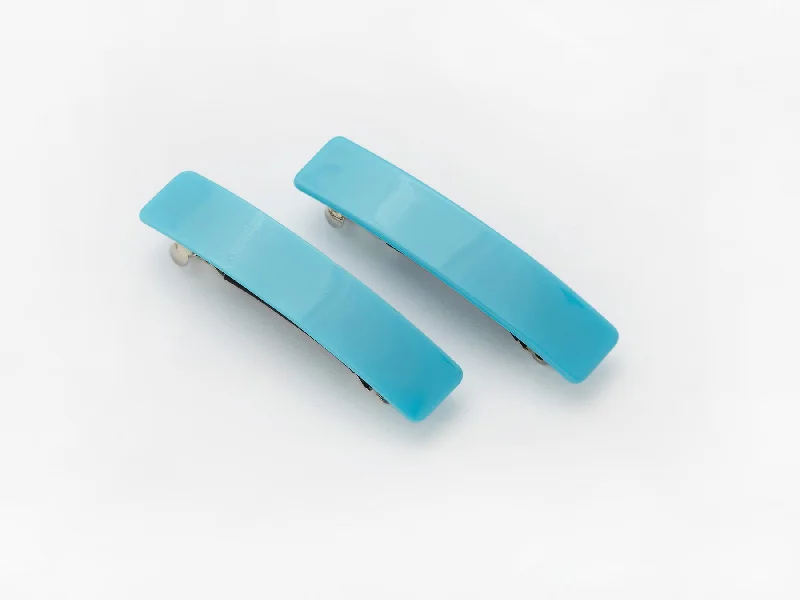 headbands for curly hair for women-Evelyn Blue