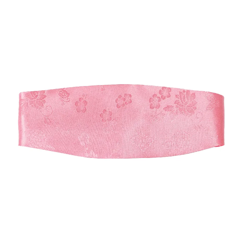 glittery hairbands for evening wear-Hanbok Headband in Pink Nabi