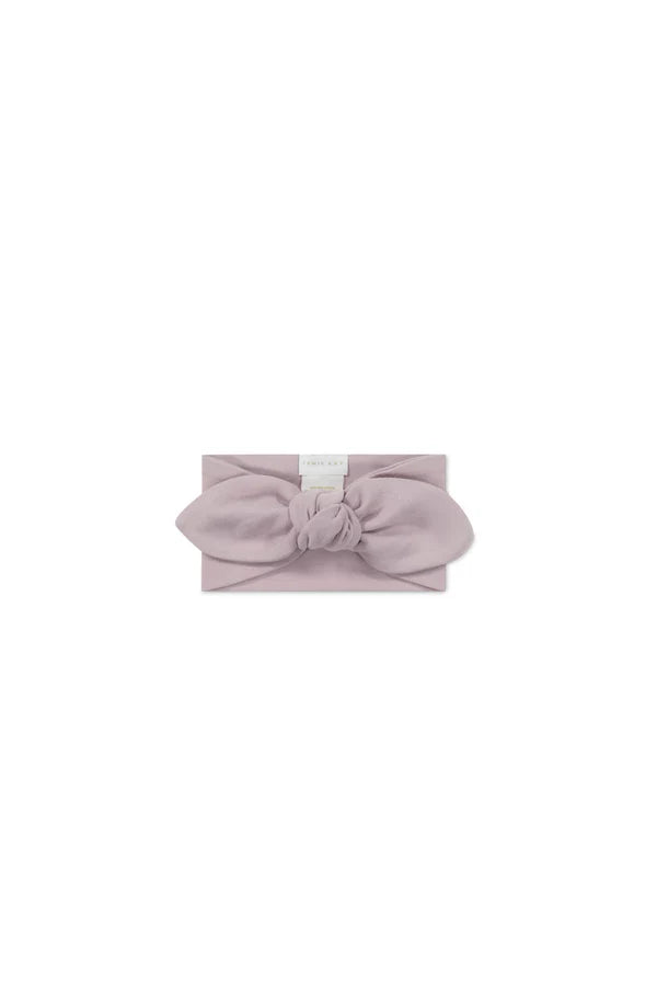 lace hair accessories for bridal look-Jamie Kay Organic Cotton Baby Headband - Daydream