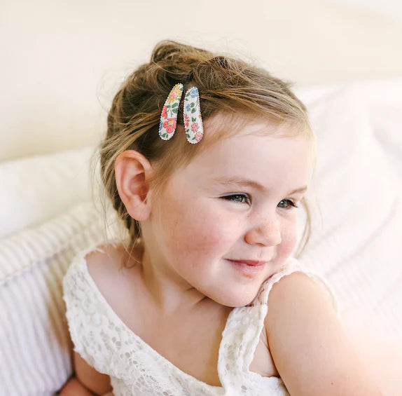 velvet headbands for winter outfits-Josie Joan's Hair Clips - Little Ava