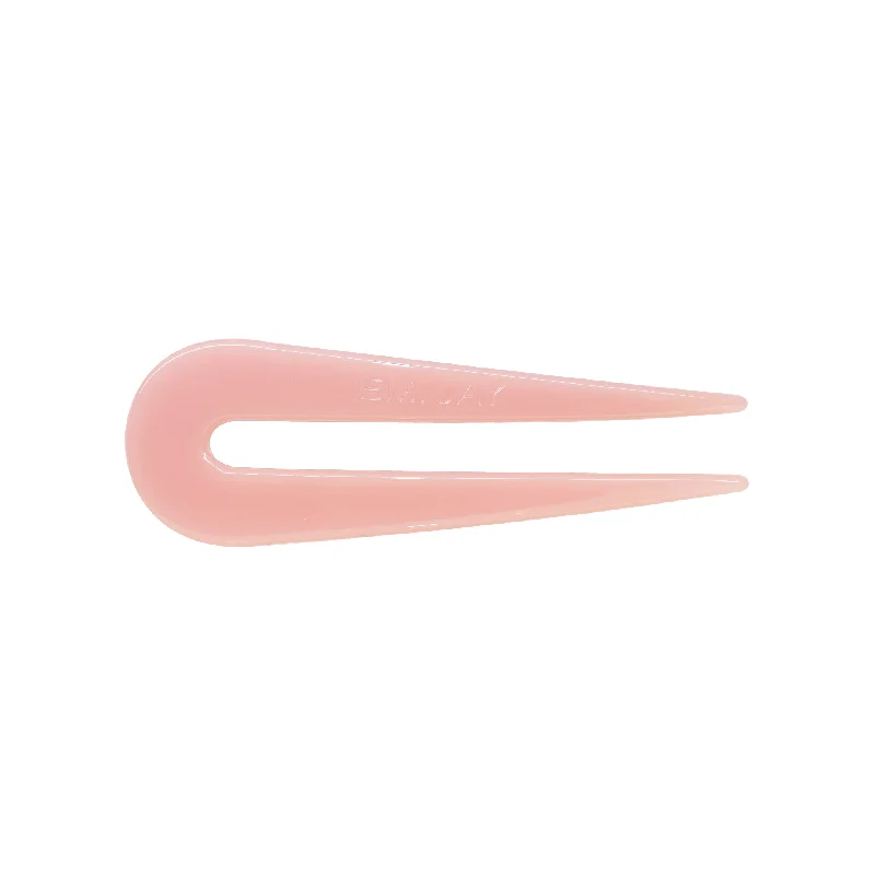 hairpins for wedding day updos-Large Jelly Pin in Strawberry Milk