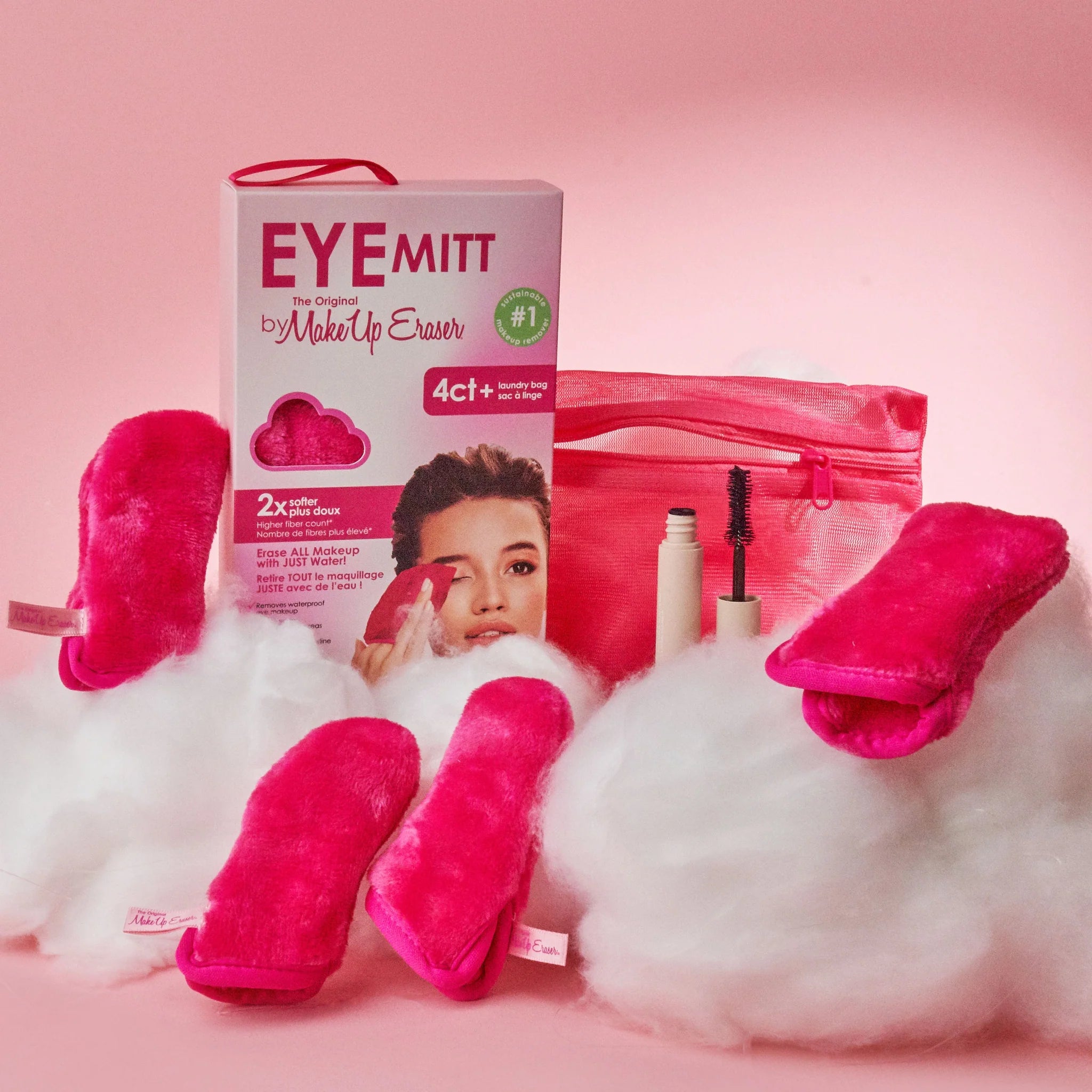 unique hair ties for curly hair-Makeup Eraser Eye Mitt