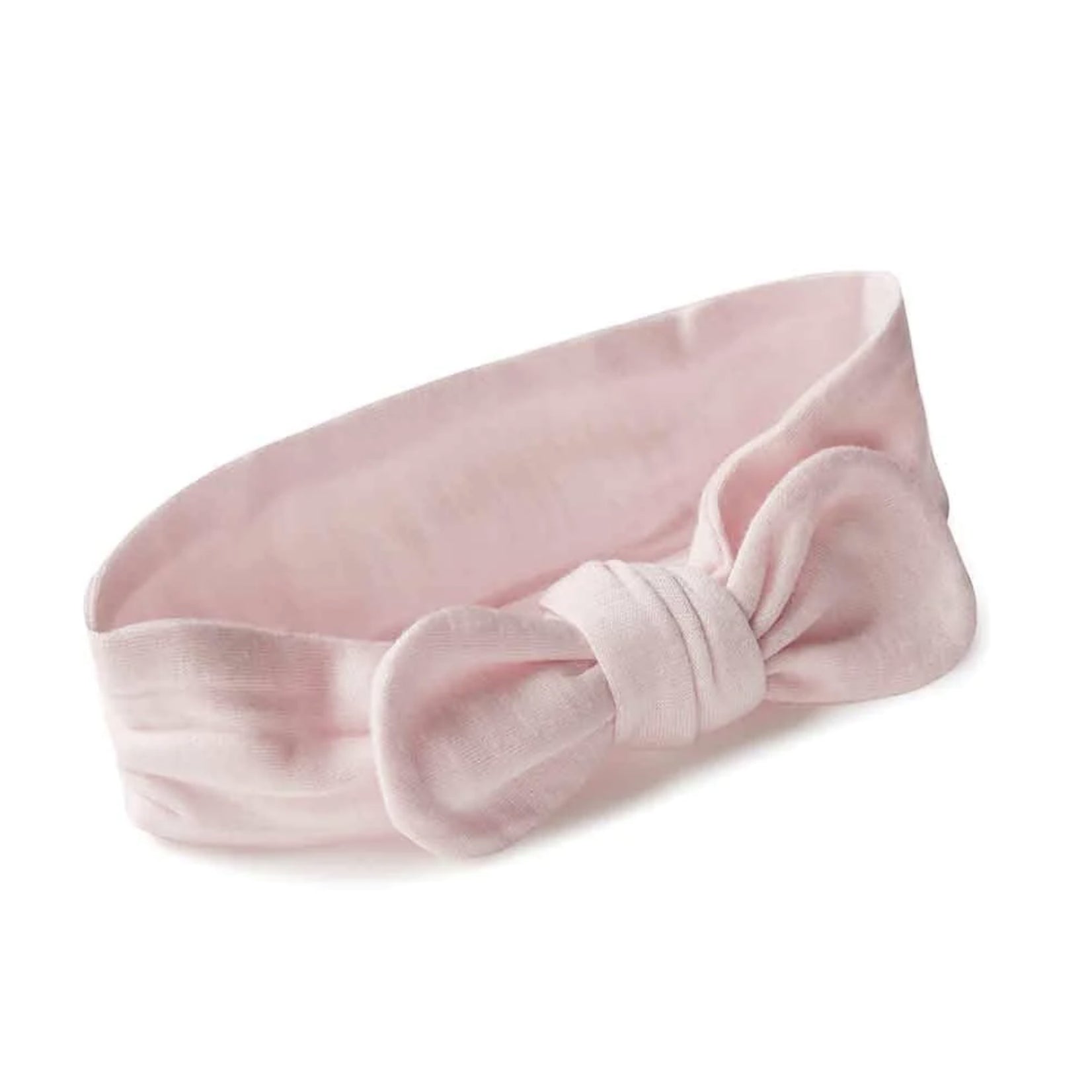 designer hair accessories for formal events-Snuggle Hunny Organic Top Knot Headband - Blush