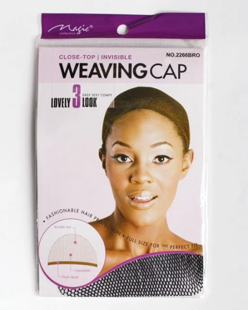 thick hair accessories for volume-Weaving Cap