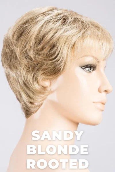 Sandy Blonde Rooted