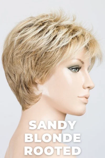 Sandy Blonde Rooted