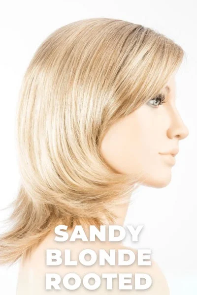 Sandy Blonde Rooted