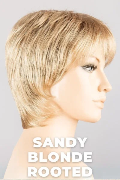 Sandy Blonde Rooted