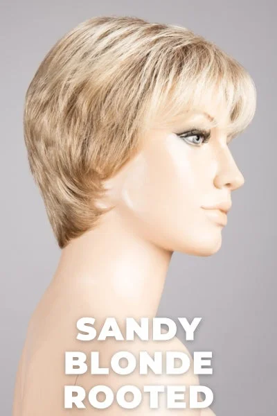 Sandy Blonde Rooted