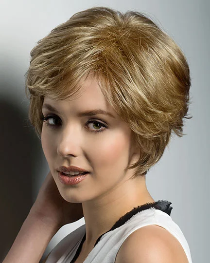 high-volume wigs for women-Mono Wiglet 36 LF