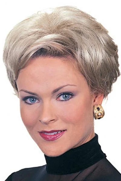 cheap wigs for costume parties-Jon Renau Toppers - Playmate Straight (#611A)