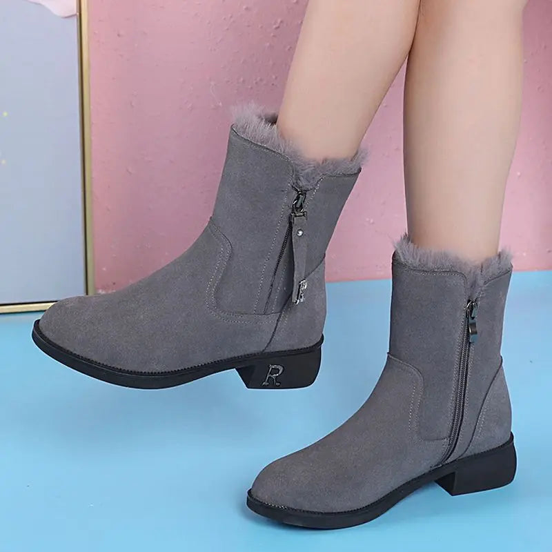 wigs for prom and special events-Women Boots 2024 New Arrivals High Quality Oversized Winter Boots For Women Fashion Casual Hot Sale Trendy Womens Winter Boots