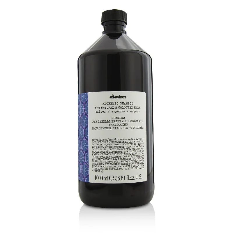 Davines Alchemic Shampoo - # Silver (For Natural & Coloured Hair)  1000ml/33.81oz