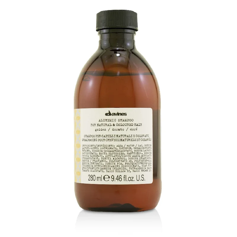 Davines Alchemic Shampoo - # Golden (For Natural & Coloured Hair)  280ml/9.46oz