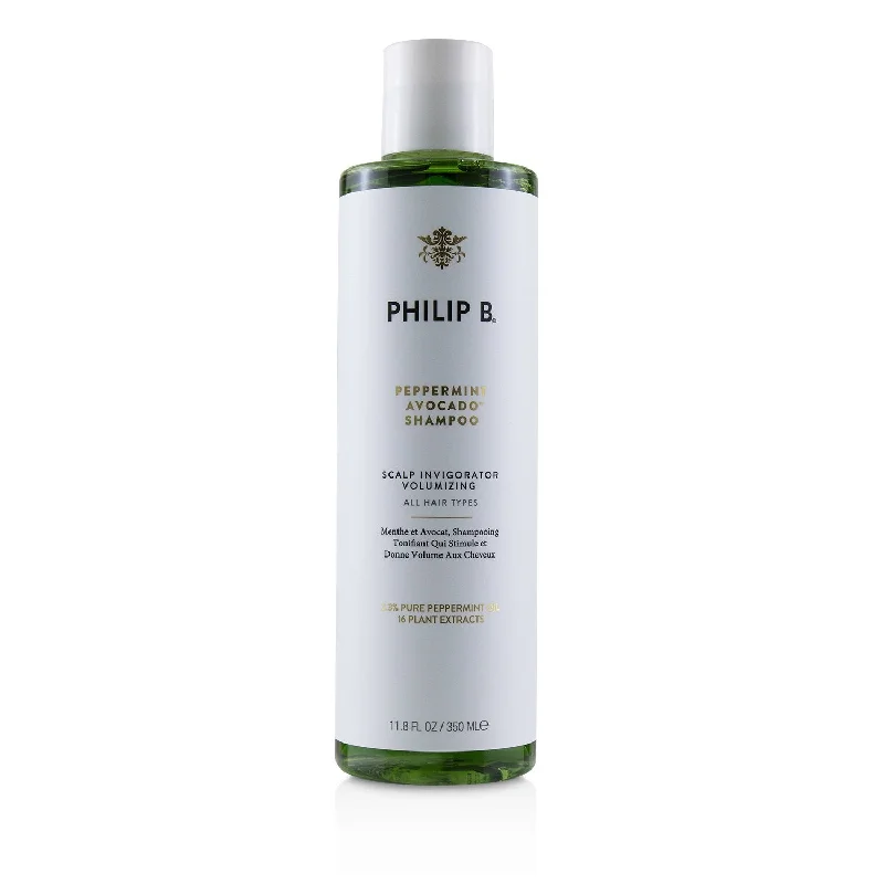 Philip B Peppermint Avocado Shampoo (Scalp Invigorator Volumizing - All Hair Types)  350ml/11.8oz