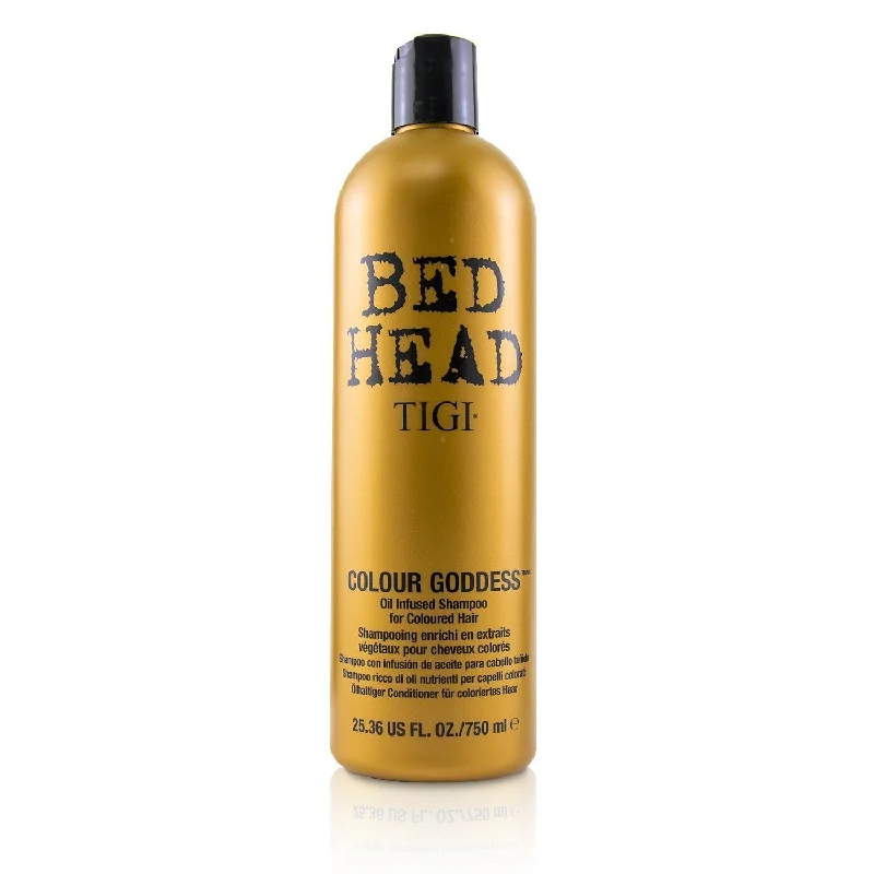 Tigi Bed Head Colour Goddess Oil Infused Shampoo - For Coloured Hair (Cap)  750ml/25.36oz