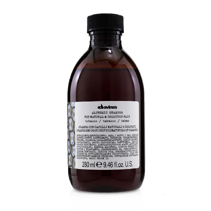 Davines Alchemic Shampoo - # Tobacco (For Natural & Coloured Hair)  280ml/9.46oz