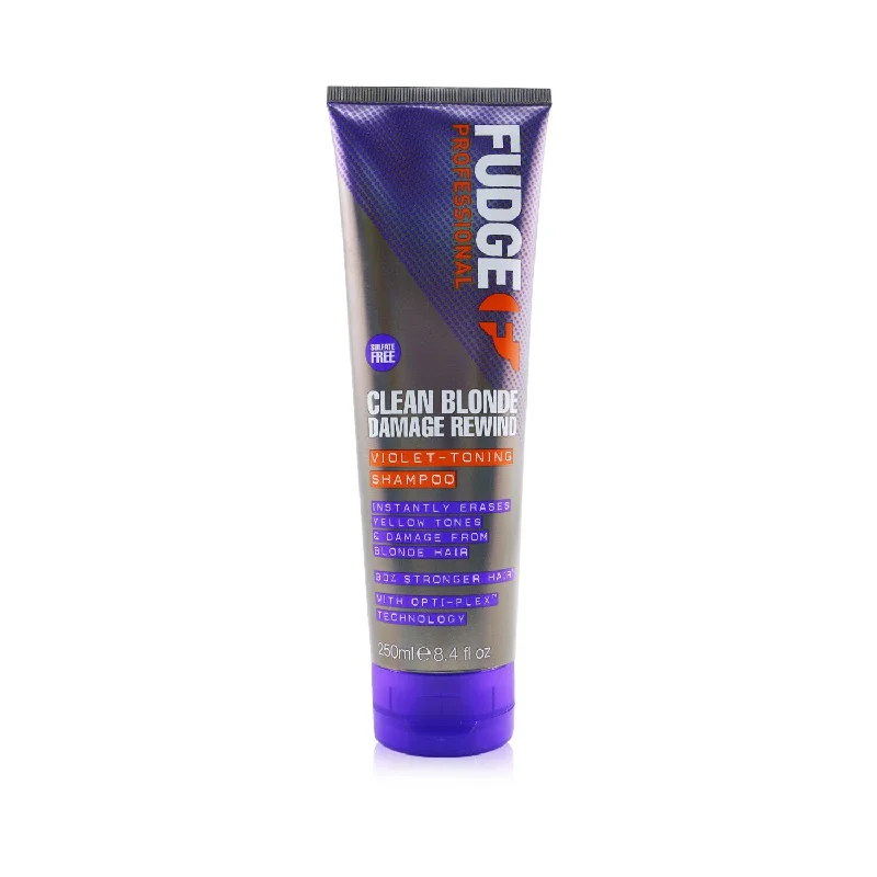 Fudge Clean Blonde Damage Rewind Violet-Toning Shampoo  250ml/8.4oz