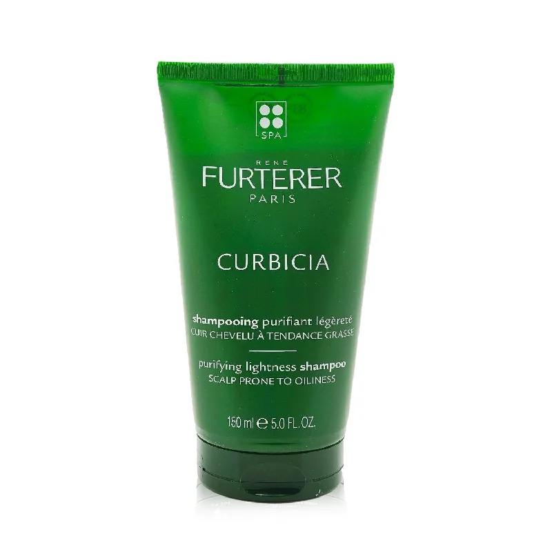 Rene Furterer Curbicia Purifying Ritual Normalizing Lightness Shampoo - Scalp Prone To Oiliness (Box Slightly Damaged)  150ml/5oz