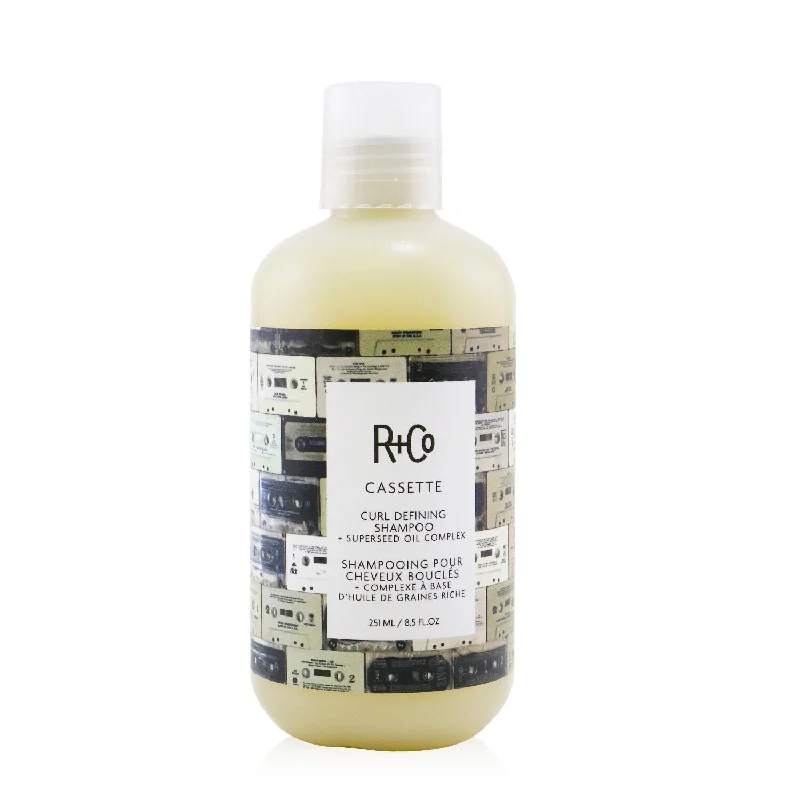 R+Co Cassette Curl Defining Shampoo + Superseed Oil Complex  251ml/8.5oz