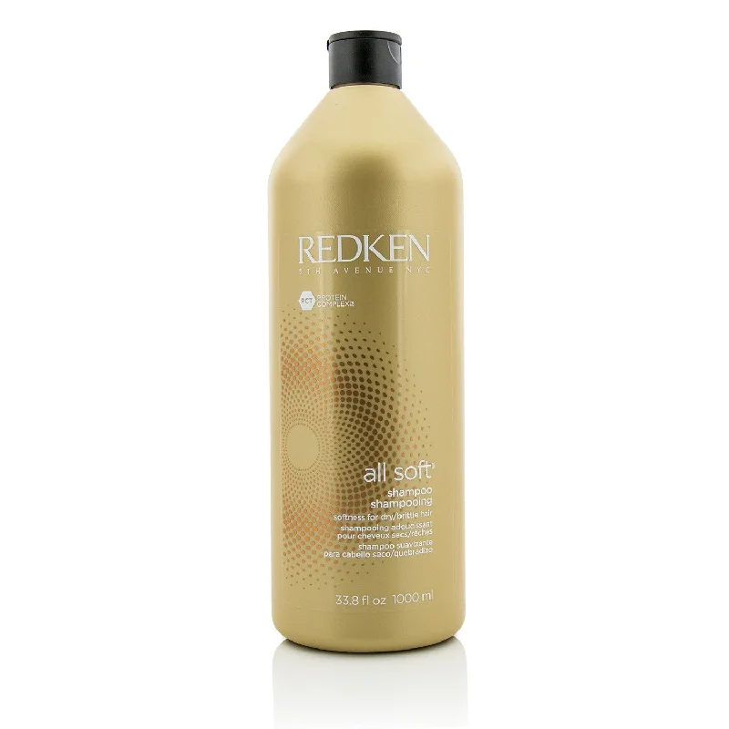 Redken All Soft Shampoo (For Dry/ Brittle Hair)  1000ml/33.8oz