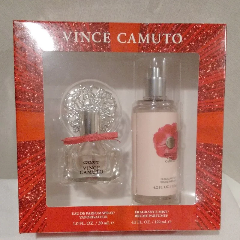 Amore Vince Camuto Set Eau De Parfum Spray 1oz & Fragrance Mist 4.2oz