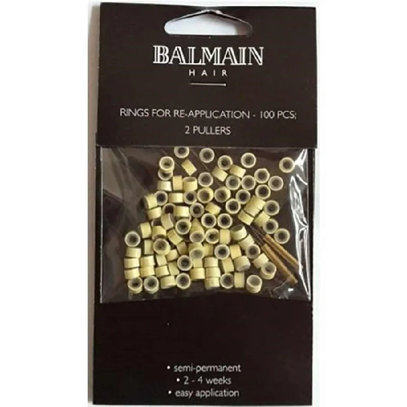 Balmain Rings For Soft Ring Application Beige