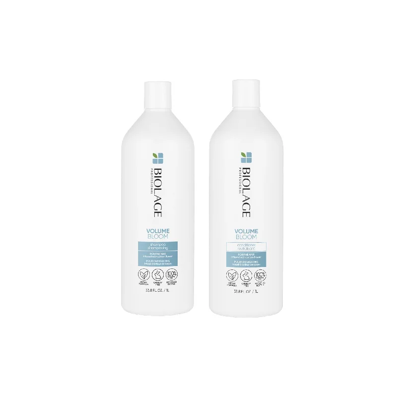 Biolage Volumebloom 1 Litre Shampoo and Conditioner Bundle