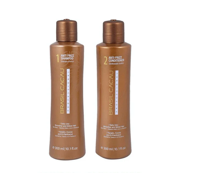 Brasil Cacau Anti Frizz Shampoo/Conditioner 300ml Duo