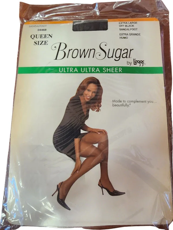 Brown Sugar Leggs Queen Size Ultra Ultra Sheer Panties Choose Size and Color