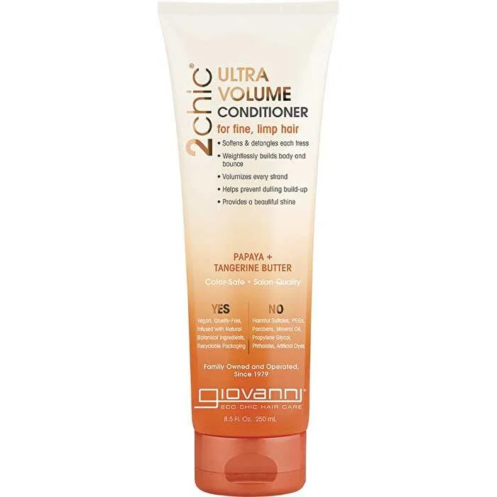 hair care to reduce scalp irritation -Giovanni Conditioner 2chic Ultra Volume Fine, Limp Hair 250ml