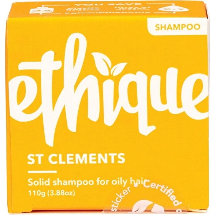 Ethique Solid Shampoo Bar St Clements - Oily Hair 110g