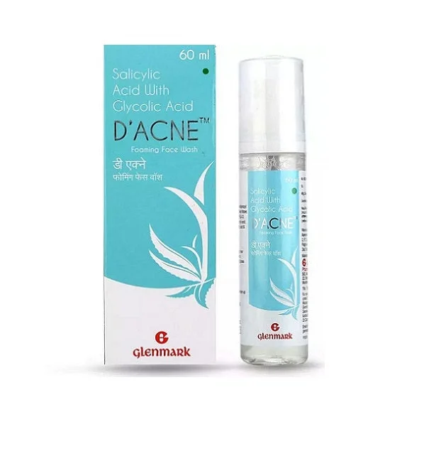 D Acne Foaming Face Wash, 60ML