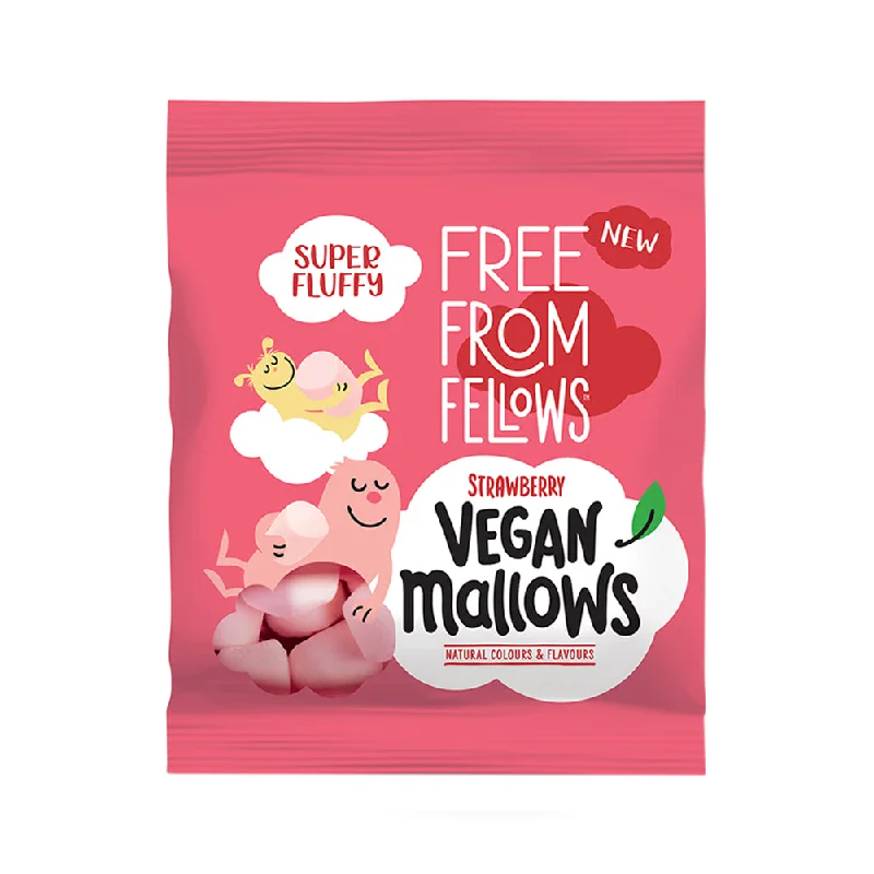 Free From Fellows Strawberry Vegan Mallows