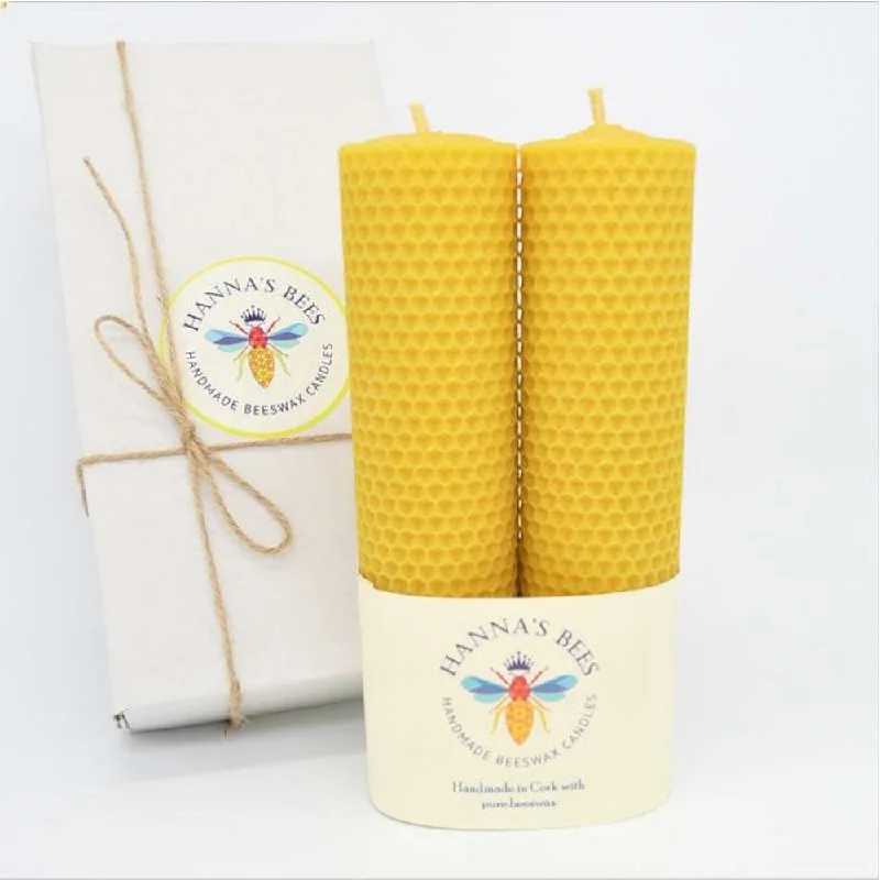 Hanna's Bees Tall Slim Candles Giftpack