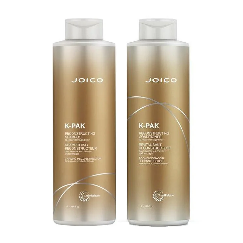 Joico K-Pak Reconstructing Shampoo and Conditioner 1000ml Bundle