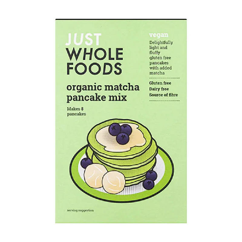 Just Wholefoods Organic Matcha Pancake Mix