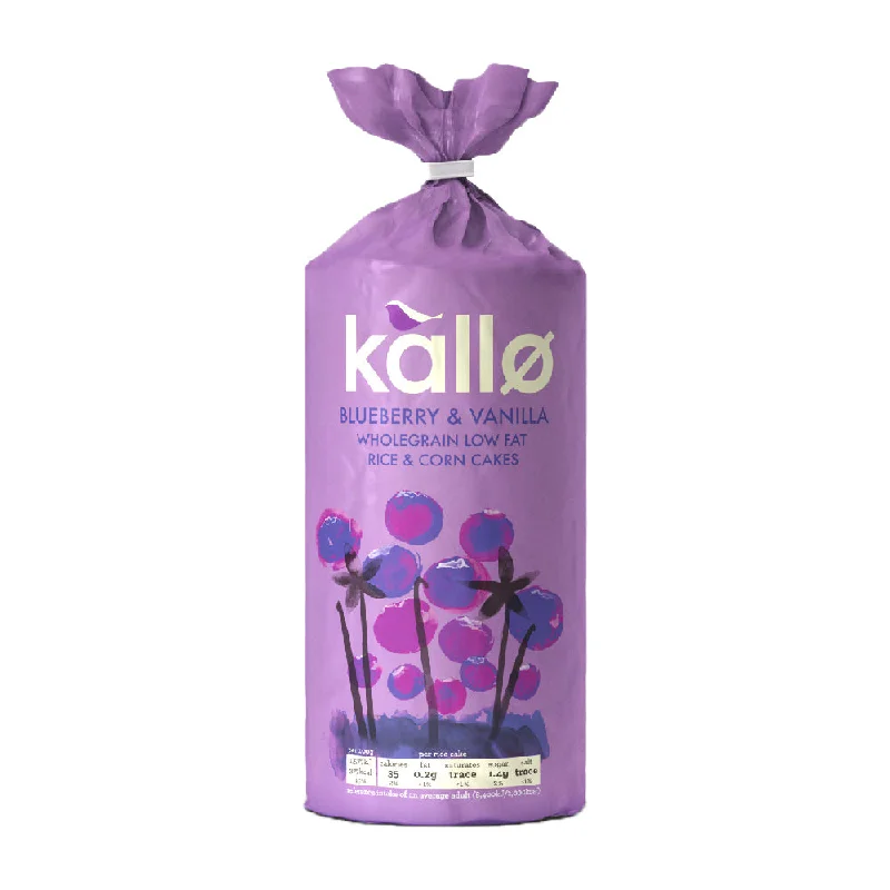 Kallo Blueberry & Vanilla Rice Cakes