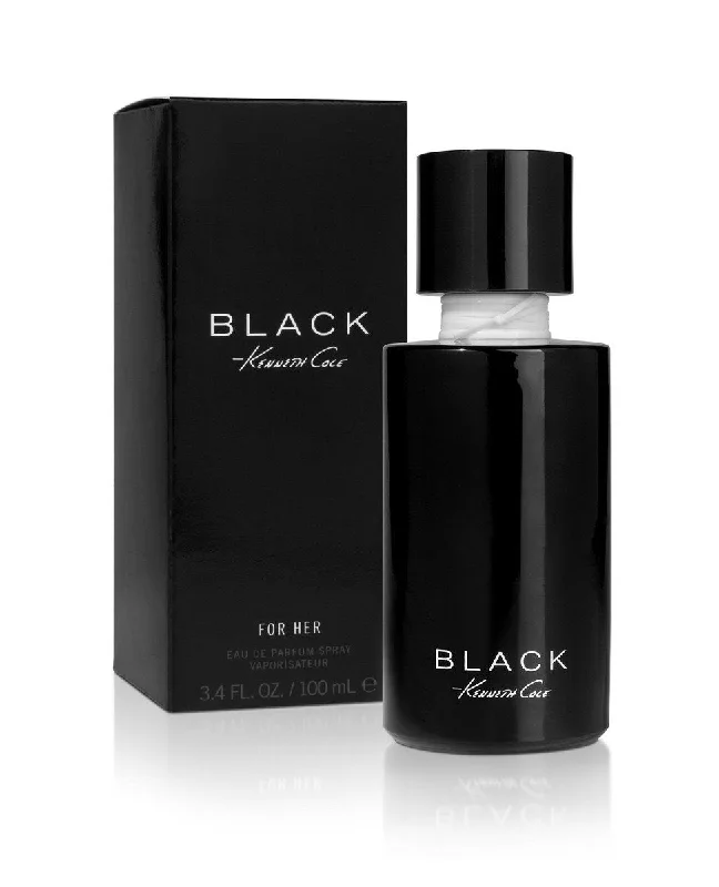 Kenneth Cole Black for Her Eau de Parfum Spray for Women, 3.4 Oz