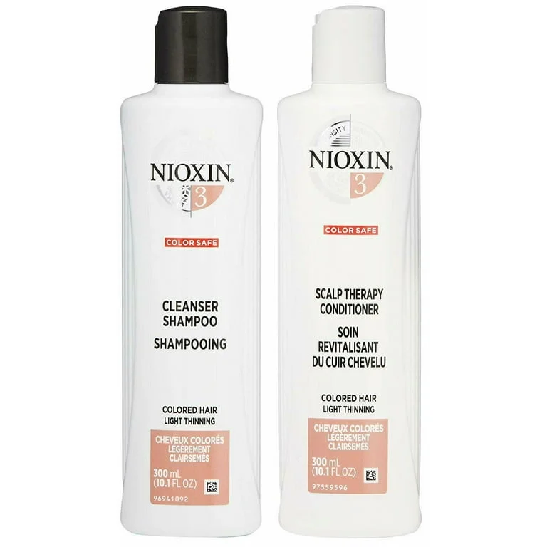 Nioxin System 3 Cleanser and Scalp Therapy Duo 10.1 oz