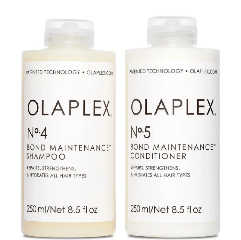 Olaplex Bond Maintenance No.4 Shampoo and No.5 Conditioner 250ml Bundle