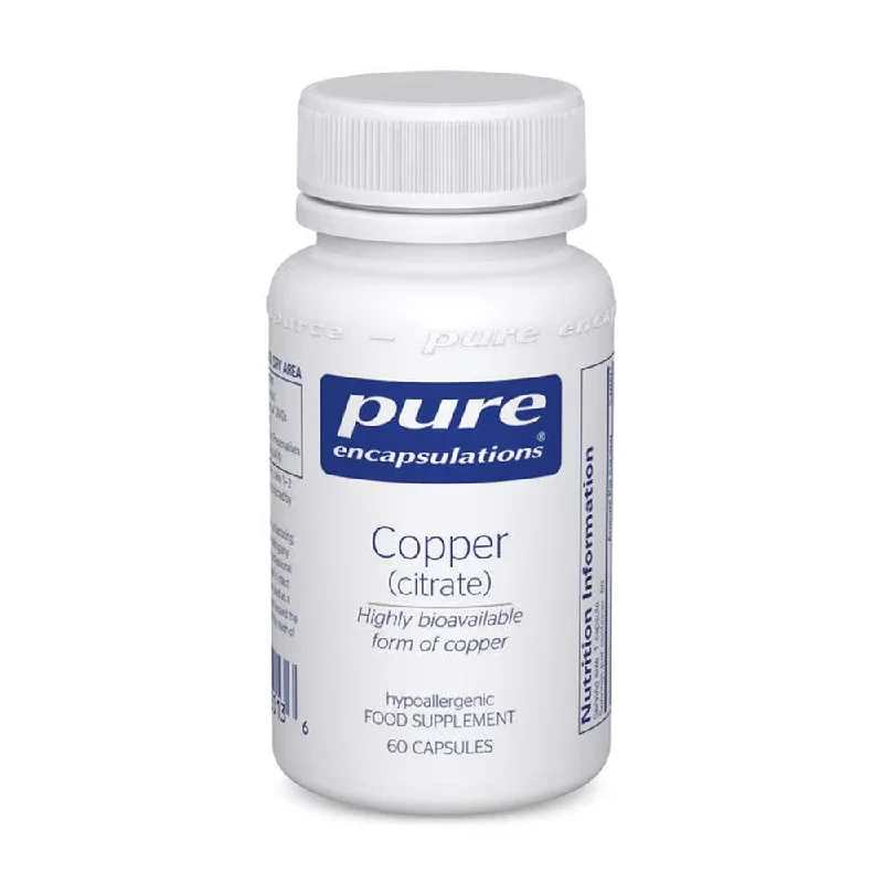 Pure Encapsulations Copper (Citrate)