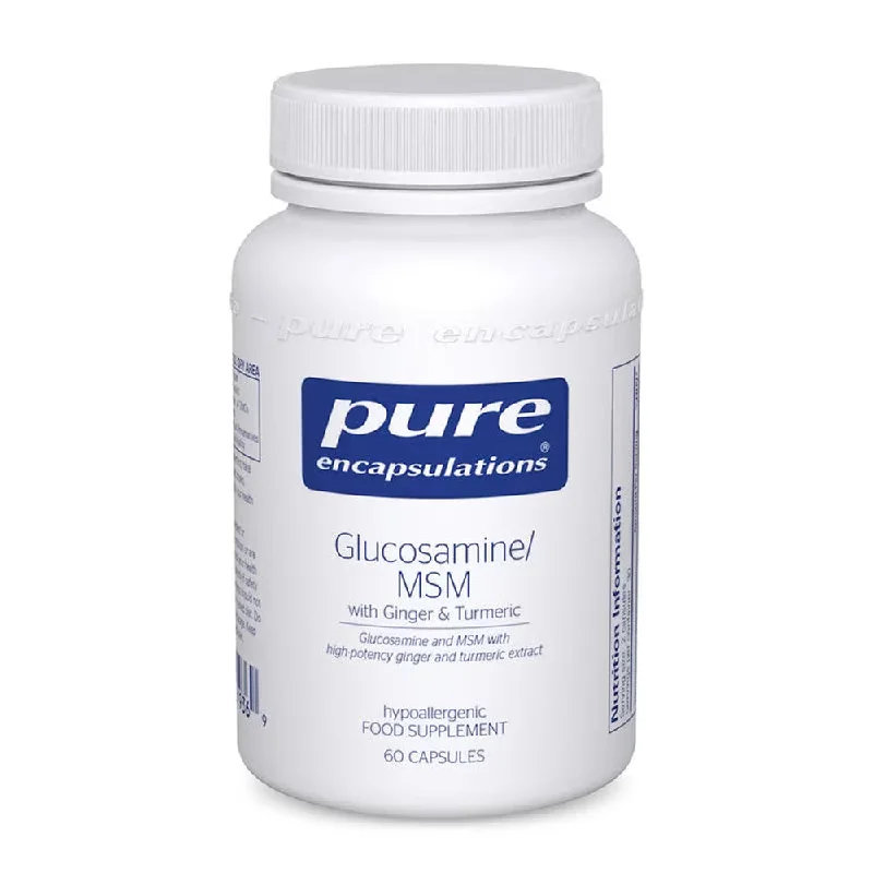 Pure Encapsulations Glucosamine/MSM with Ginger & Turmeric