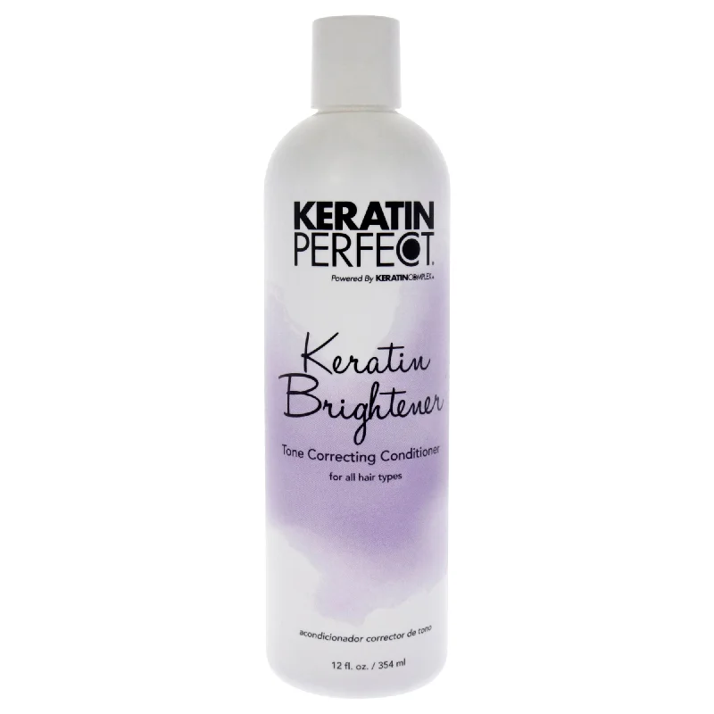 hair care tips for men with short hair -Keratin Perfect Keratin Brightener Conditioner by Keratin Perfect for Unisex - 12 oz Conditioner