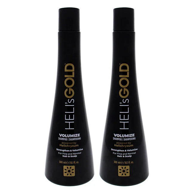 Helis Gold Volumize Shampoo by Helis Gold for Unisex - 10.1 oz Shampoo - Pack of 2