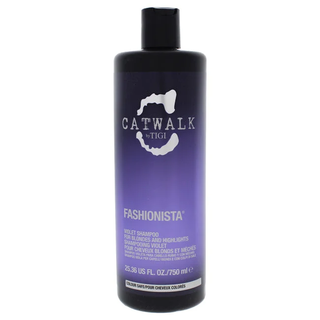 Tigi Catwalk Fashionista Violet Shampoo by TIGI for Unisex - 25.36 oz Shampoo