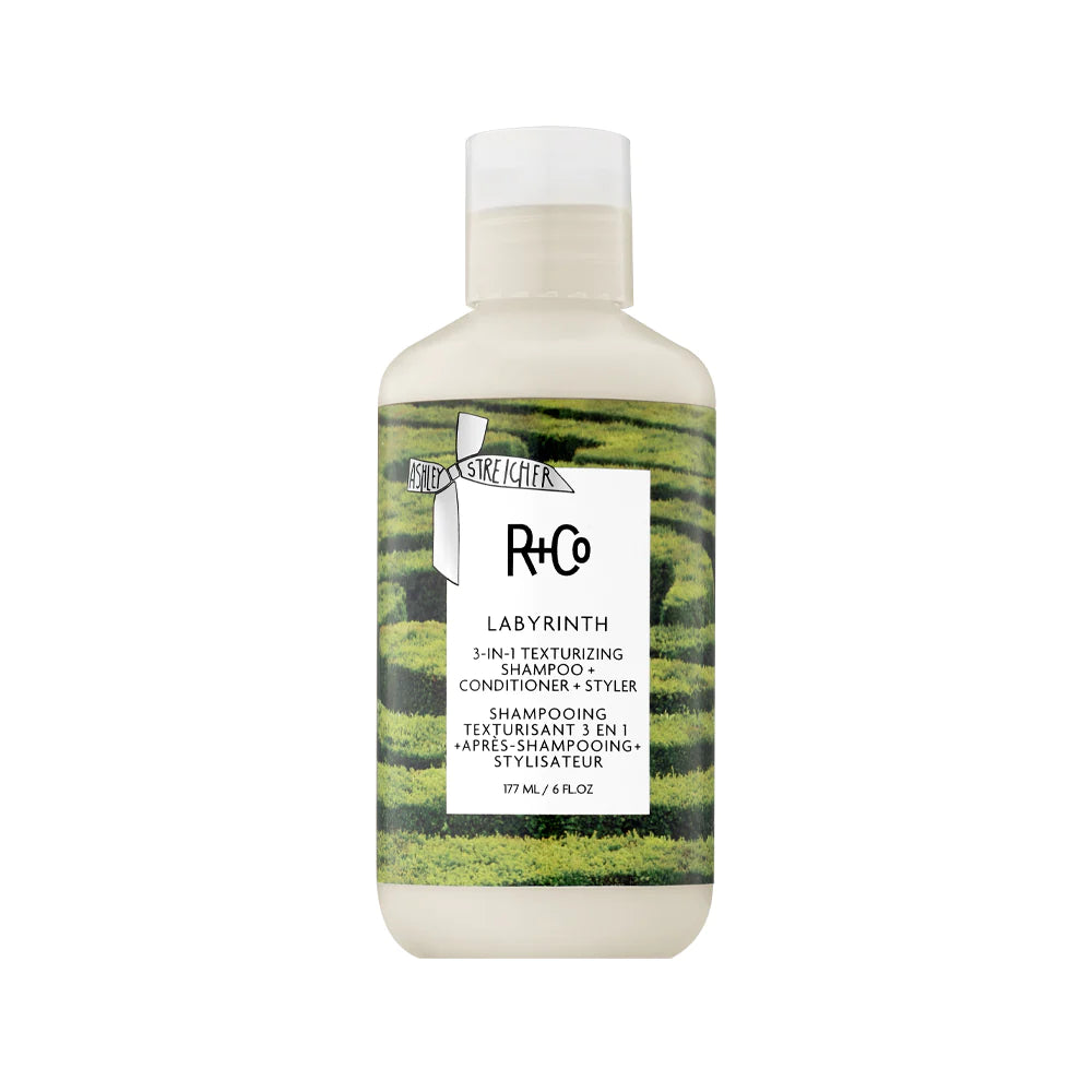 R+Co LABYRINTH 3-in-1 Texturizing Shampoo + Conditioner + Styler 177ml